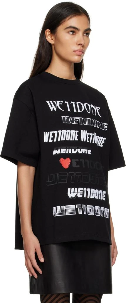 商品We11done|Black Love T-Shirt,价格¥1053,第2张图片详细描述