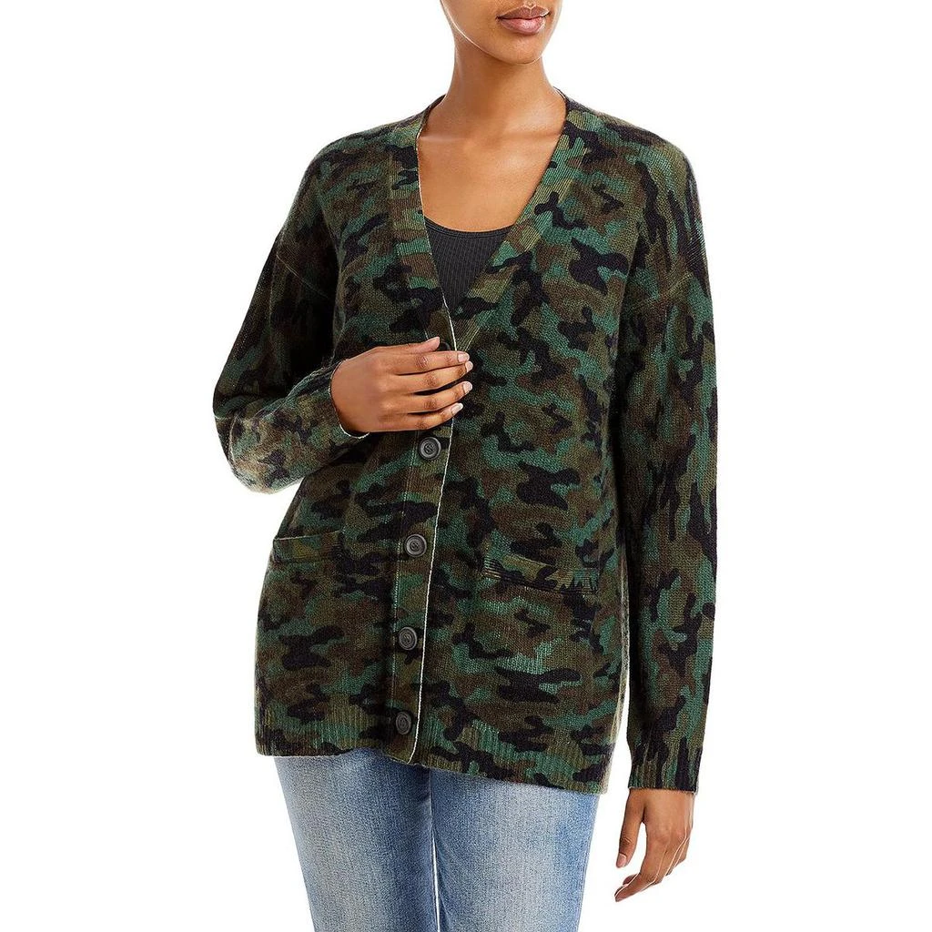 商品AQUA|Aqua Womens Cashmere Oversize Cardigan Sweater,价格¥180,第1张图片