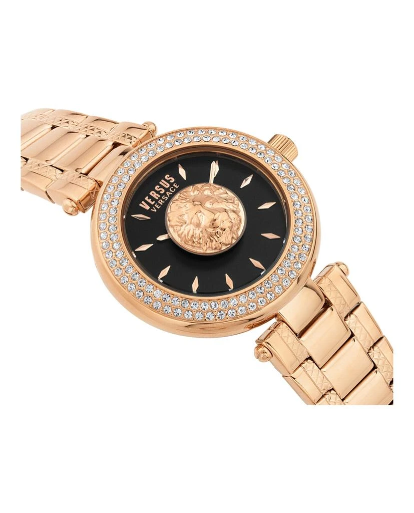 商品Versus Versace|Brick Lane Lion Crystal Bracelet Watch,价格¥962,第2张图片详细描述