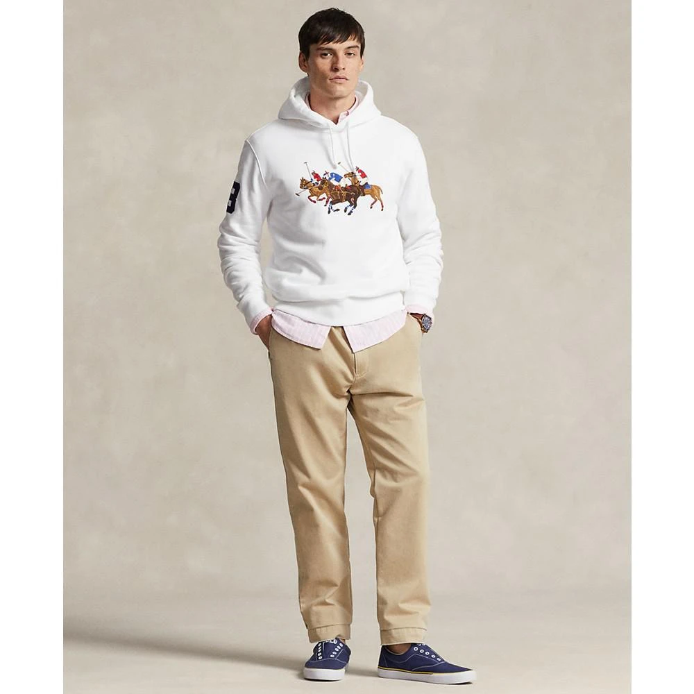 商品Ralph Lauren|Men's Triple-Pony Fleece Hoodie,价格¥562,第4张图片详细描述