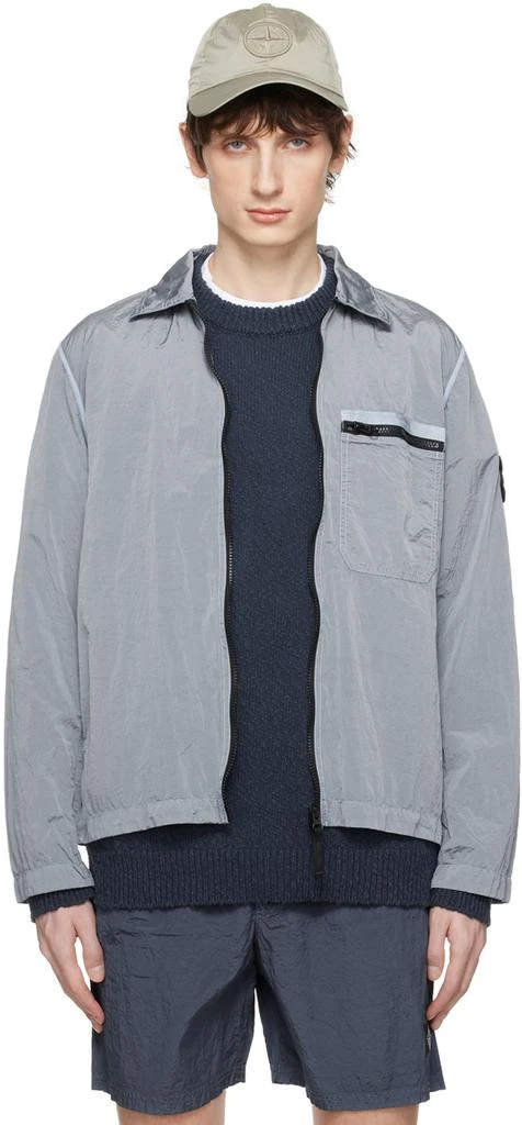 商品Stone Island|Blue Patch Jacket,价格¥2716,第1张图片