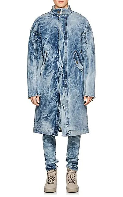 商品Fear of god|Acid-Washed Denim Deck 大衣,价格¥15637,第5张图片详细描述