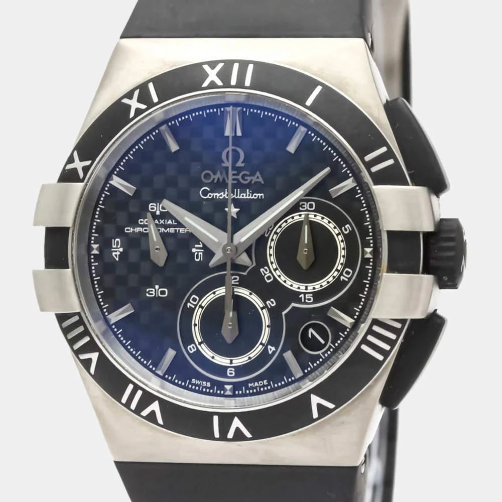 商品[二手商品] Omega|Omega Black Titanium Constellation Double Eagle 121.92.35.50.01.001 Men's Wristwatch 35 MM,价格¥20942,第2张图片详细描述