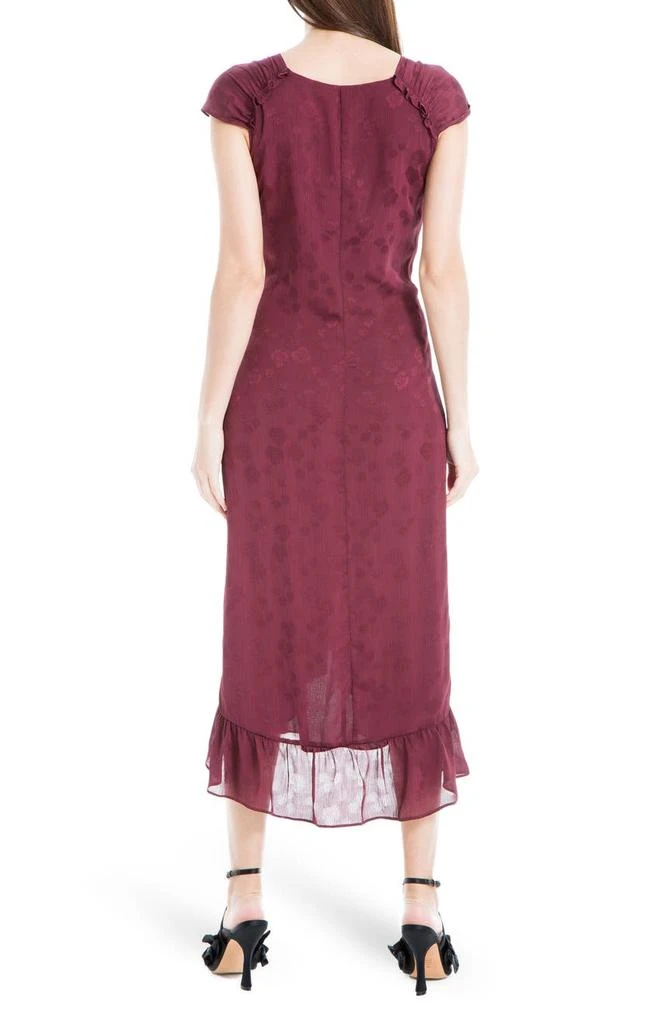 商品MAXSTUDIO|Satin Jacquard Cinched Maxi Dress,价格¥113,第2张图片详细描述