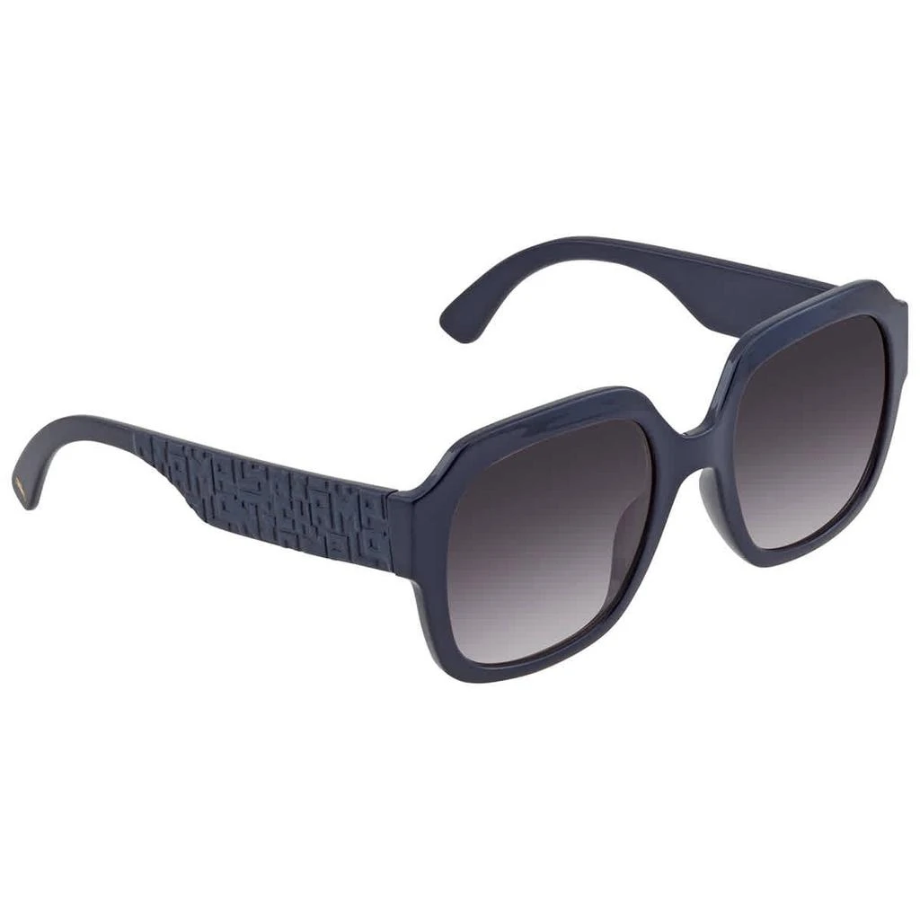 商品Longchamp|Longchamp Grey Gradient Square Ladies Sunglasses LO690S 424 54,价格¥298,第1张图片