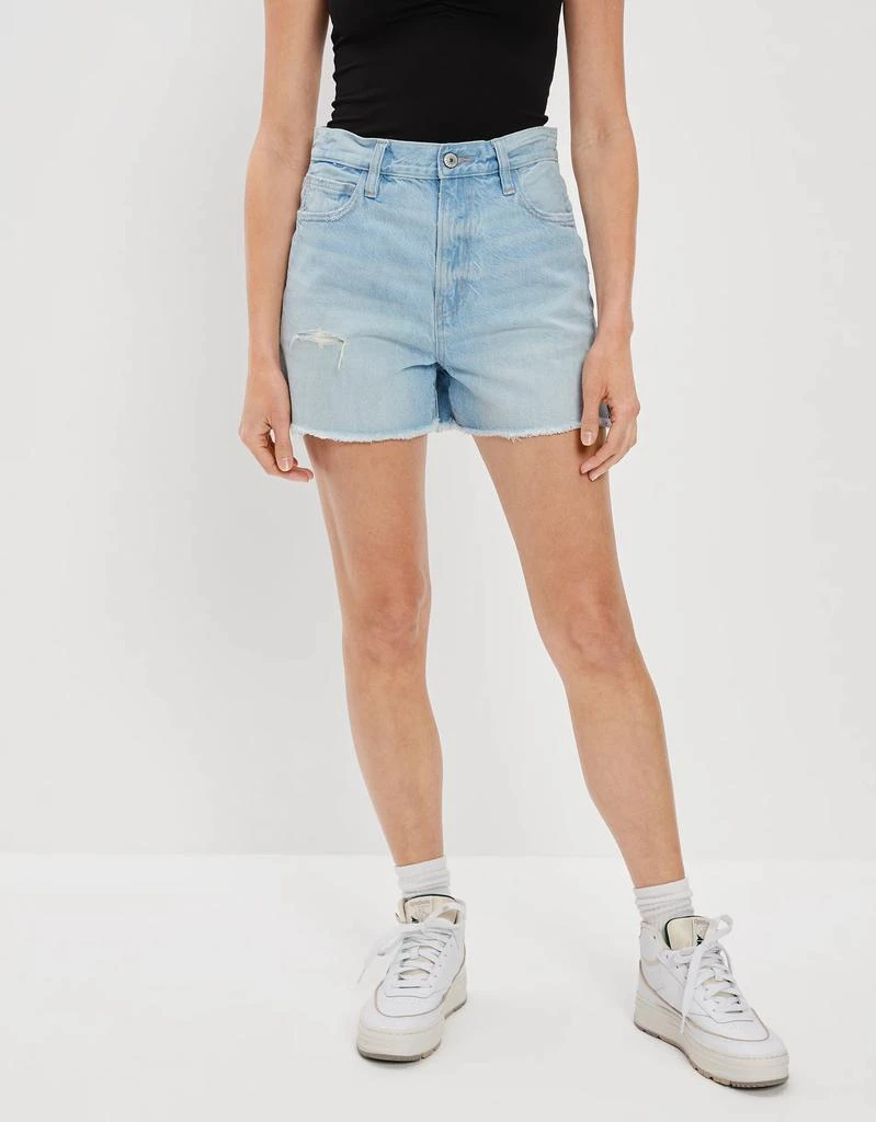 商品AE|AE Denim Highest Waist '90s Boyfriend Short,价格¥137,第3张图片详细描述