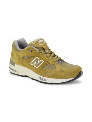 商品New Balance|991 Logo Mesh Sneakers,价格¥1302,第2张图片详细描述