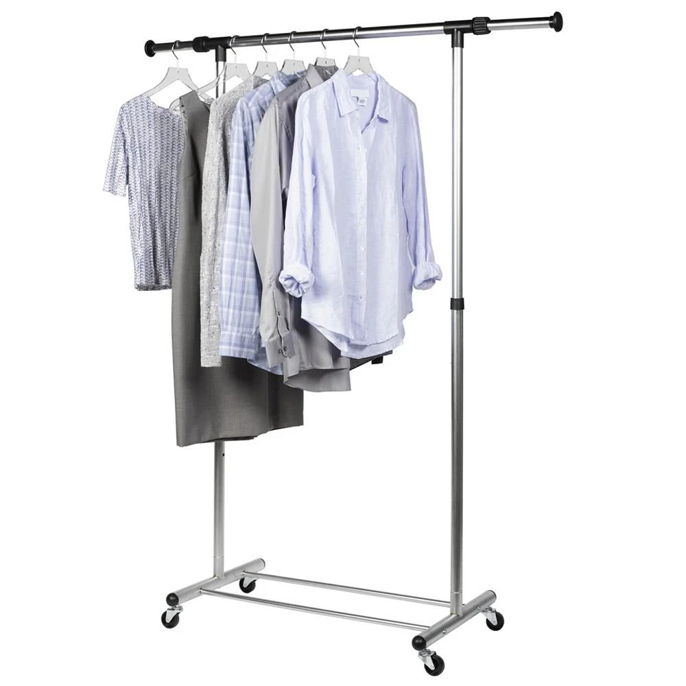 商品Richards Homewares|Home Solution Frosty Rolling Garment Rack,价格¥581,第1张图片