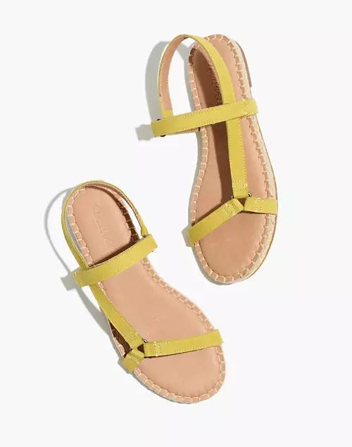 The Hallie Espadrille Sandal in Nubuck Leather商品第1张图片规格展示