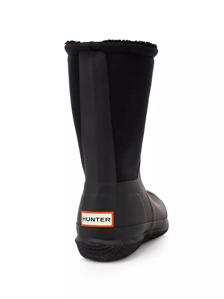 商品Hunter|Roll Top Rubber & Neoprene Faux-Sherpa-Lined Boots,价格¥1067,第3张图片详细描述