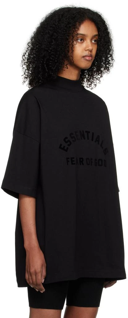 商品Essentials|Black Bonded T-Shirt,价格¥316,第2张图片详细描述