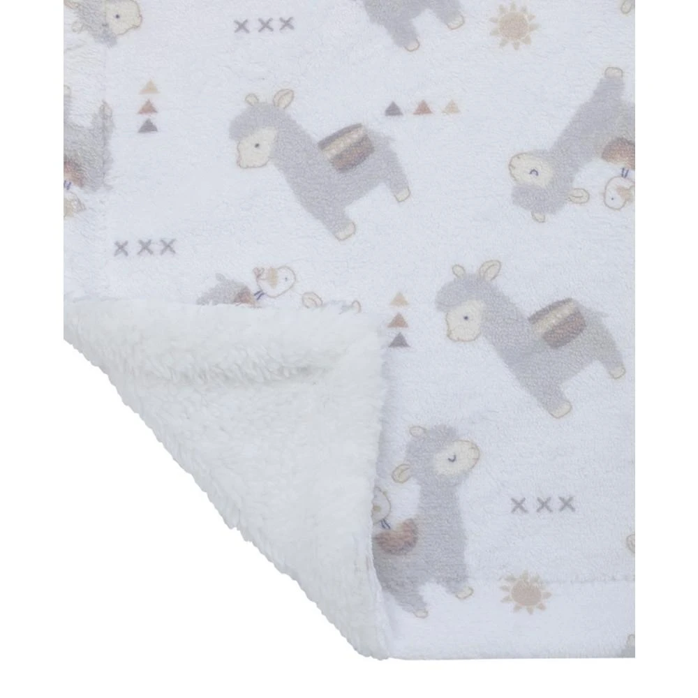 商品Macy's|Mama's Little Llama Super Soft Baby Blanket,价格¥275,第2张图片详细描述