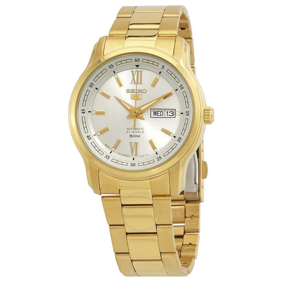 商品Seiko|Open Box - Seiko 5 Automatic Champagne Dial Men's Watch SNKP20J1,价格¥1192,第1张图片