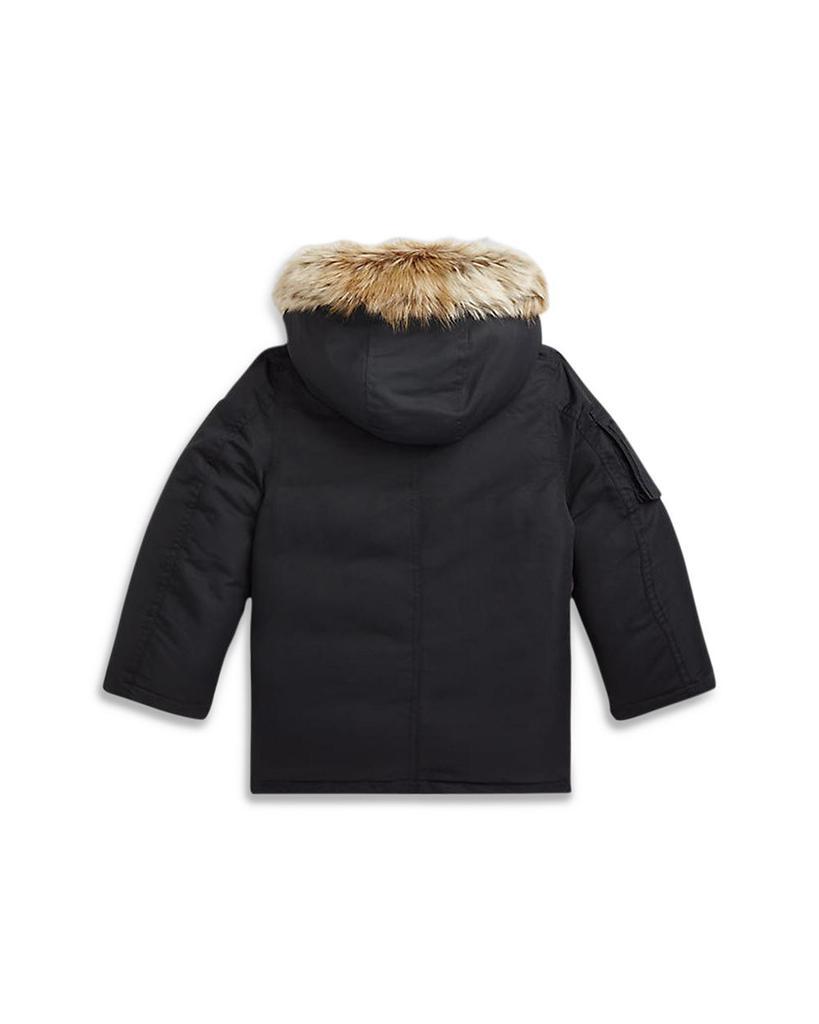 商品Ralph Lauren|Boys' Water Resistant Down Parka - Little Kid, Big Kid,价格¥1125,第4张图片详细描述