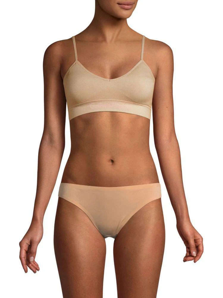 商品Calvin Klein|Classic Logo Bralette,价格¥191,第4张图片详细描述