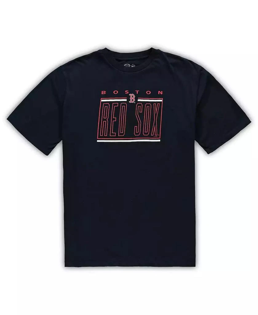 商品Concepts Sport|Men's Navy, Red Boston Red Sox Big and Tall T-shirt and Shorts Sleep Set,价格¥389,第3张图片详细描述