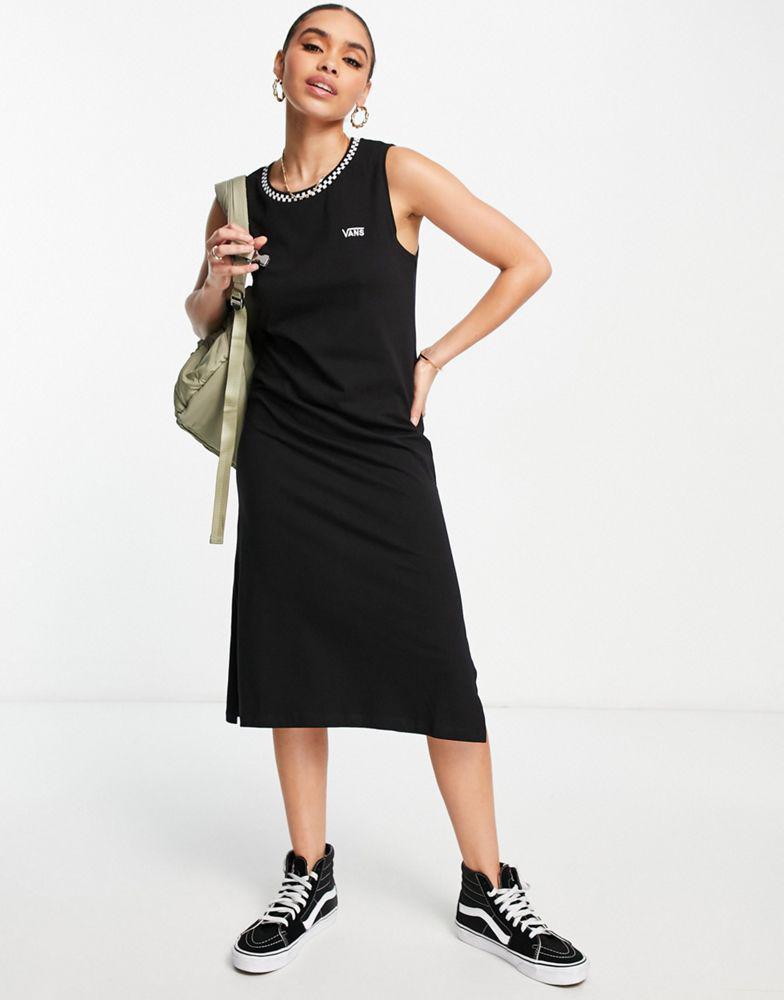 商品Vans|Vans Kalie tank midi dress in black,价格¥269,第6张图片详细描述