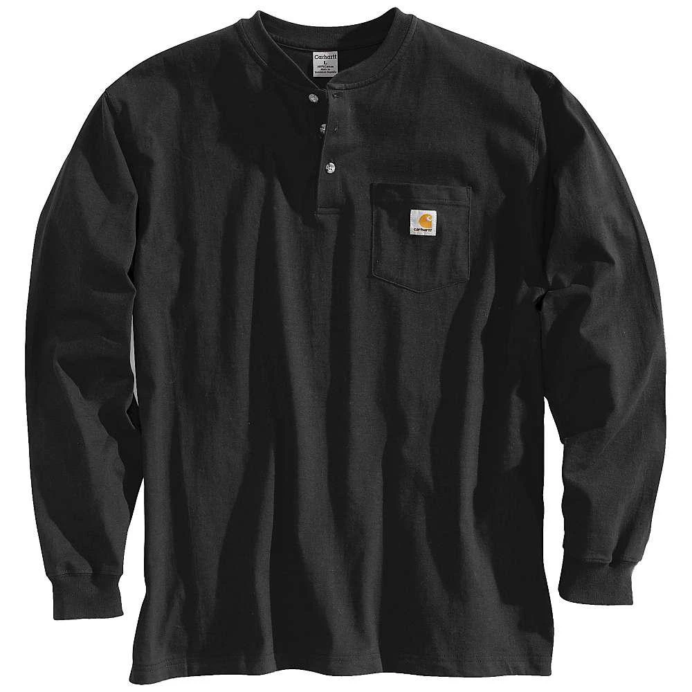 商品Carhartt|Carhartt Men's Workwear Pocket Long Sleeve Henley Top,价格¥248,第3张图片详细描述