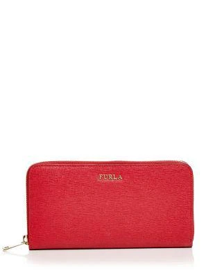 商品Furla|Babylon Zip Around Extra Large Leather Wallet,价格¥1481,第1张图片