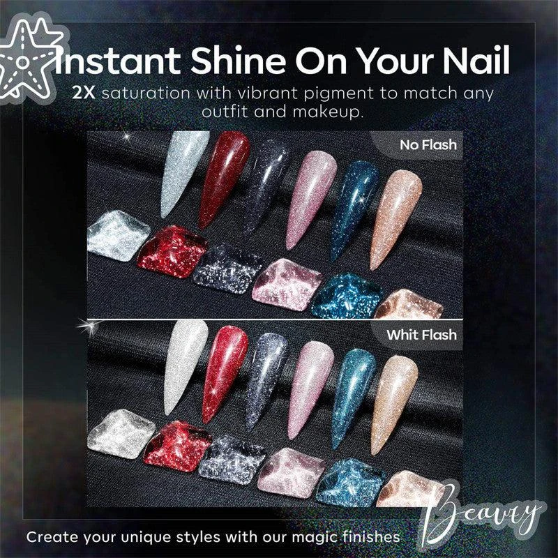 6 Shades Gel Nail Polish Set Collection 商品