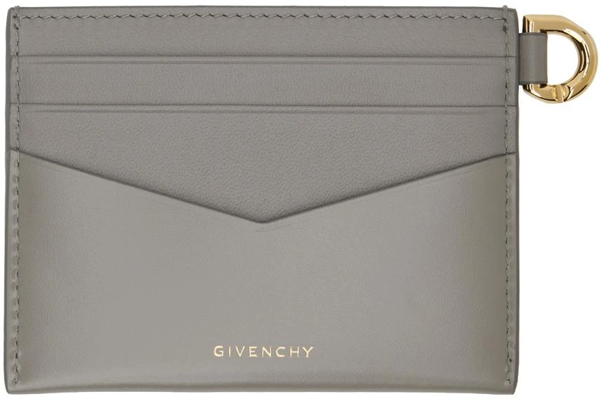 商品Givenchy|Gray 4G Card Holder,价格¥1447,第2张图片详细描述