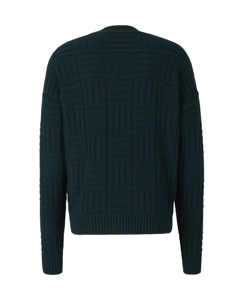 Logo-detailed Crewneck Jumper商品第2张图片规格展示