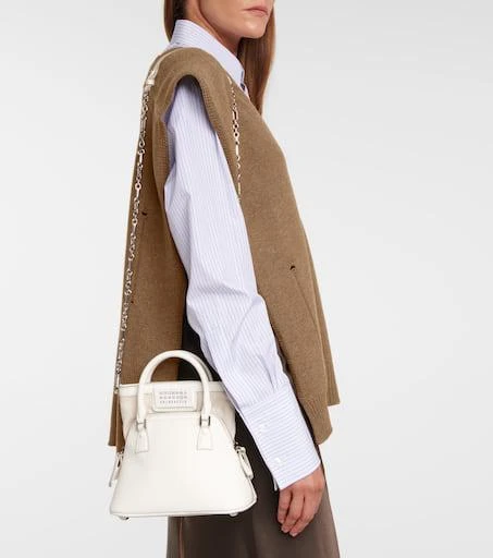 商品MAISON MARGIELA|5AC Micro leather tote,价格¥16963,第2张图片详细描述