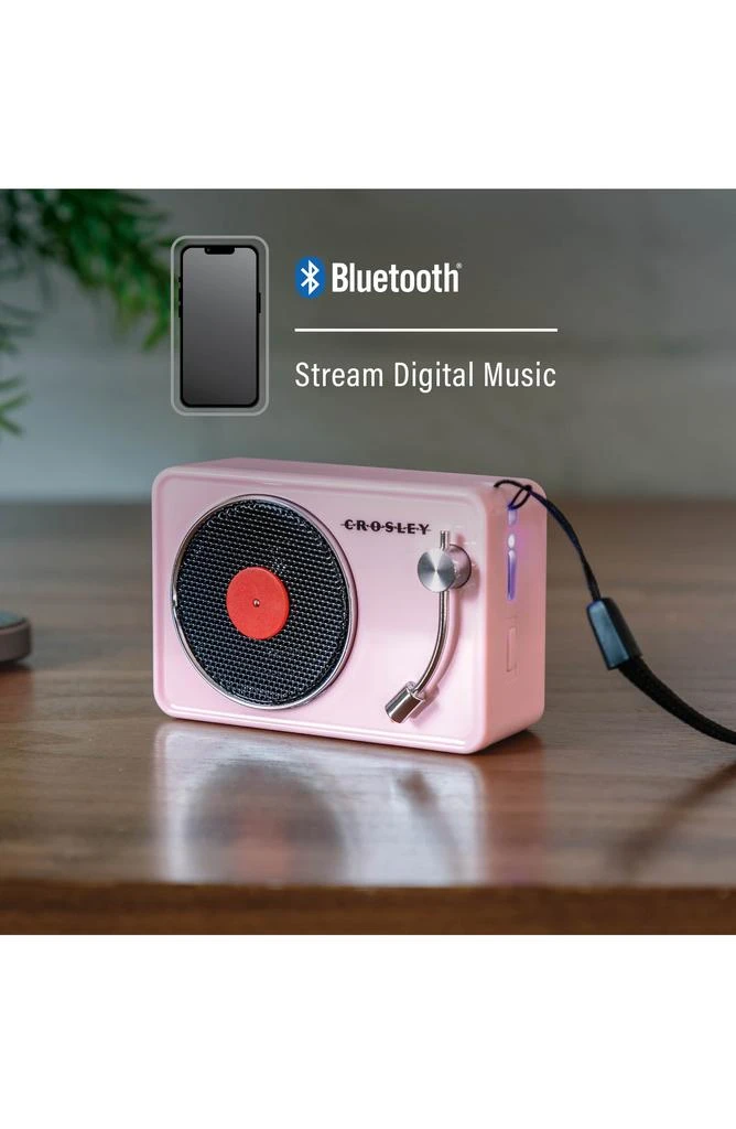 Mini Record Player Portable Bluetooth® Speaker 商品