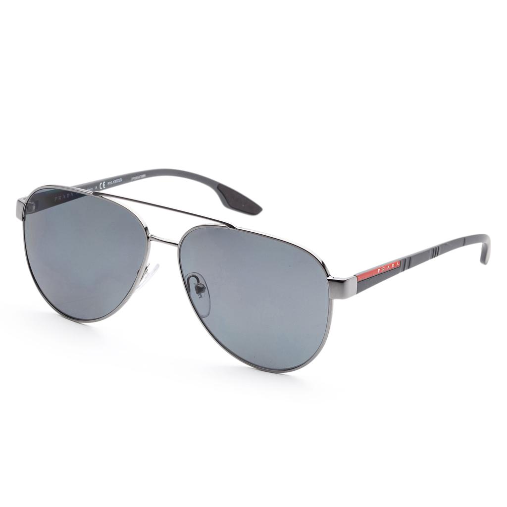 Prada Men's Linea Rossa 14mm Sunglasses商品第1张图片规格展示