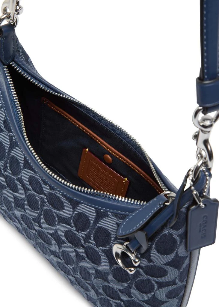 商品Coach|Juliet logo-monogrammed denim shoulder bag,价格¥4258,第4张图片详细描述