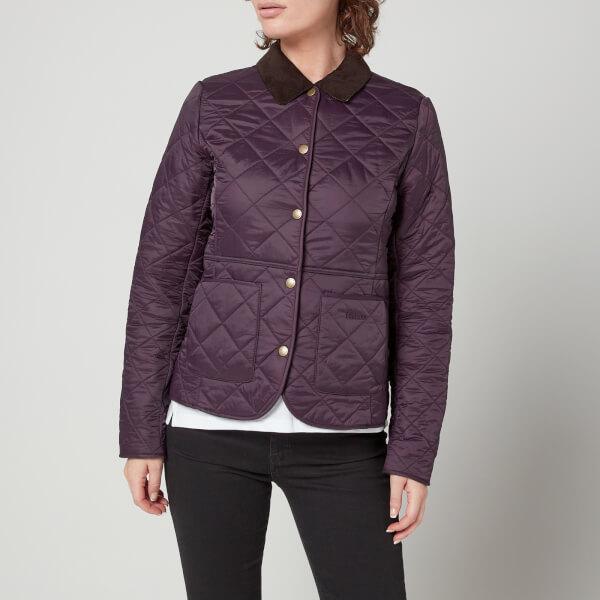 Barbour | Barbour Women's Deveron Polar Quilted Jacket - Elderberry 1054.32元 商品图片