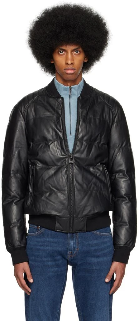 商品BELSTAFF|Black Radial Leather Jacket,价格¥4221,第1张图片