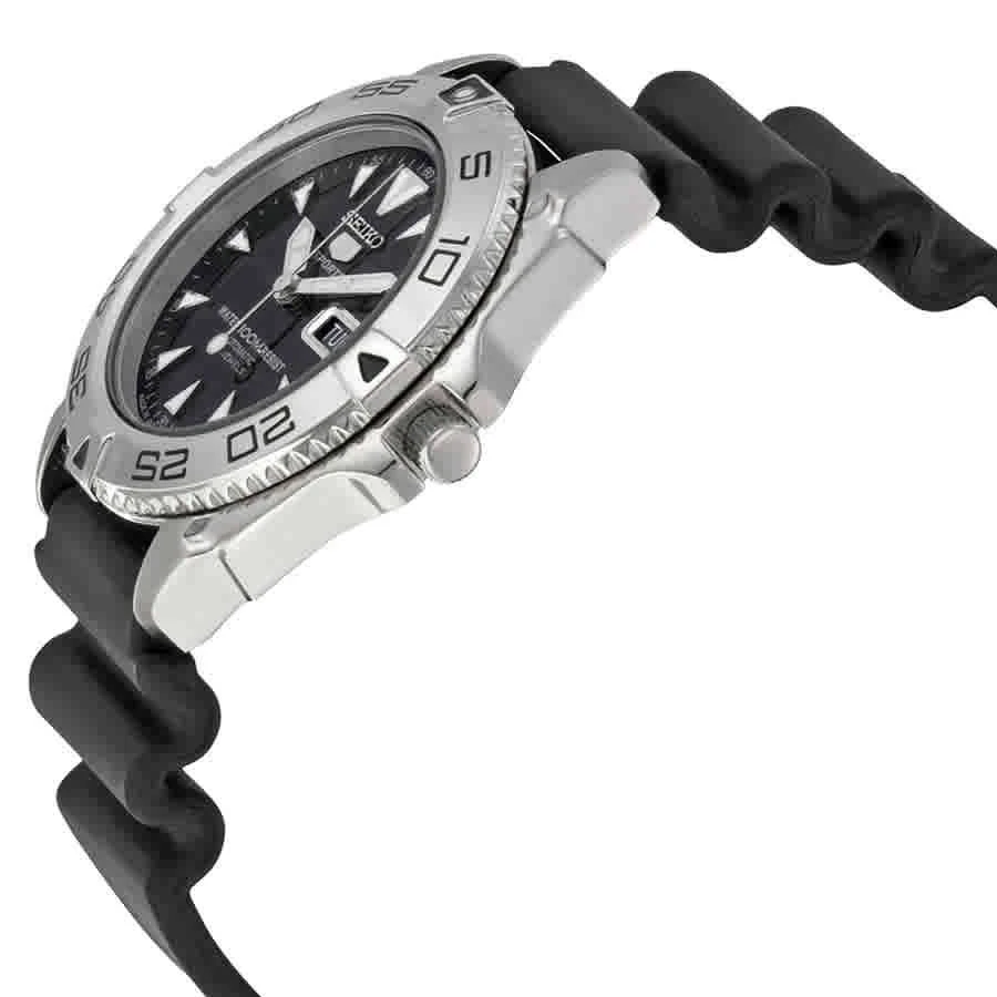 商品Seiko|5 Sports Automatic Black Dial Men's Watch SNZB33J2,价格¥1117,第2张图片详细描述