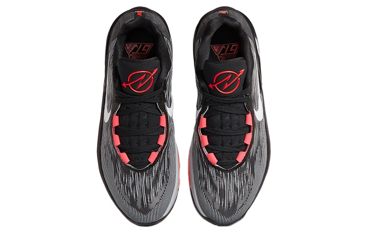 商品[国内直发] NIKE|Air Zoom G.T. Cut 2 EP 时尚舒适 低帮 实战篮球鞋 男女同款 黑红 国内版,价格¥972,第5张图片详细描述