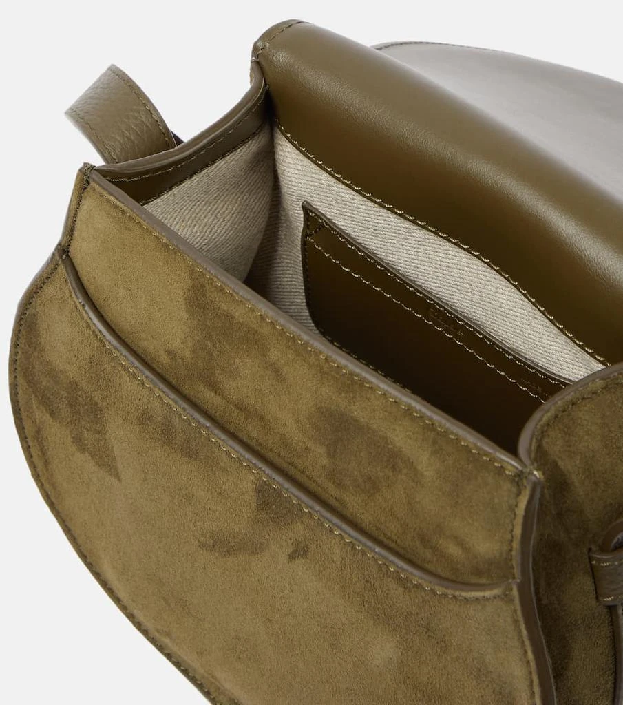 商品Chloé|Marcie Small suede crossbody bag,价格¥8646,第3张图片详细描述