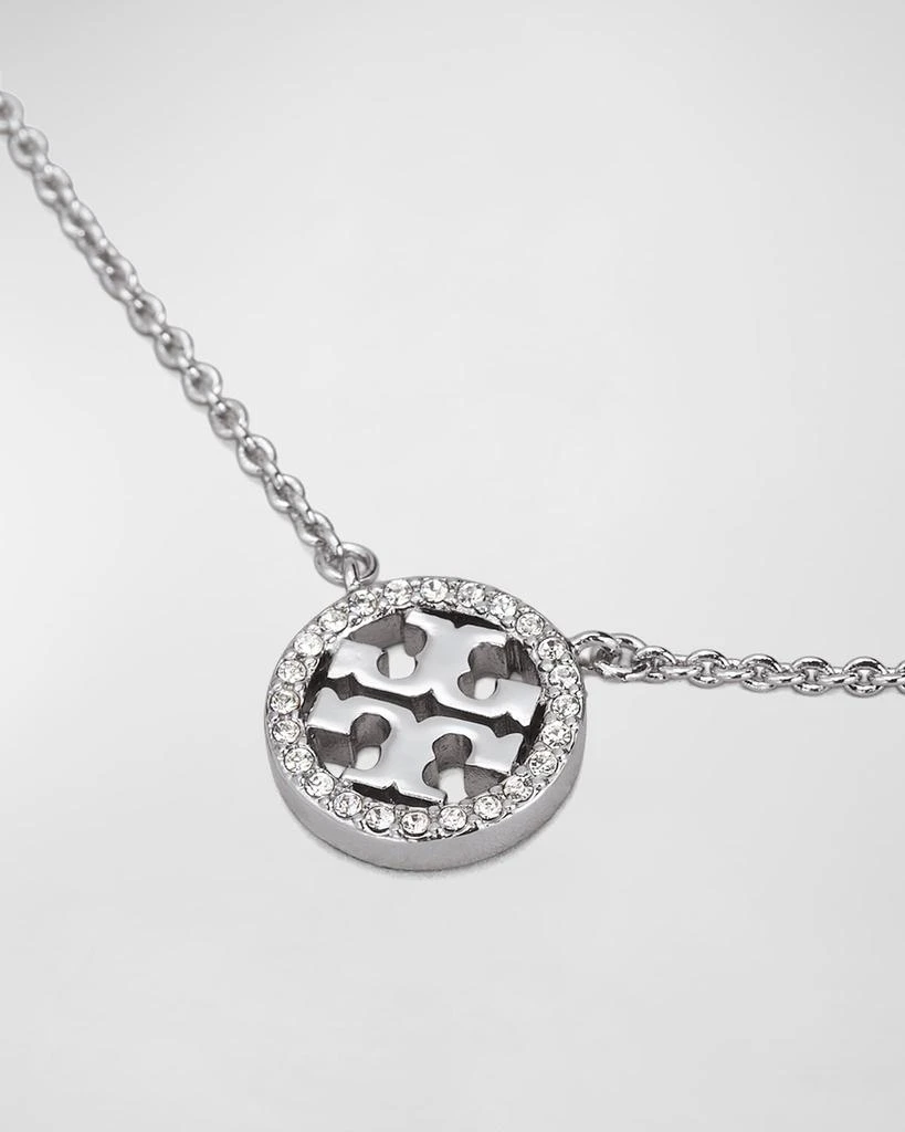 商品Tory Burch|Miller Pave Logo Delicate Necklace,价格¥846,第2张图片详细描述