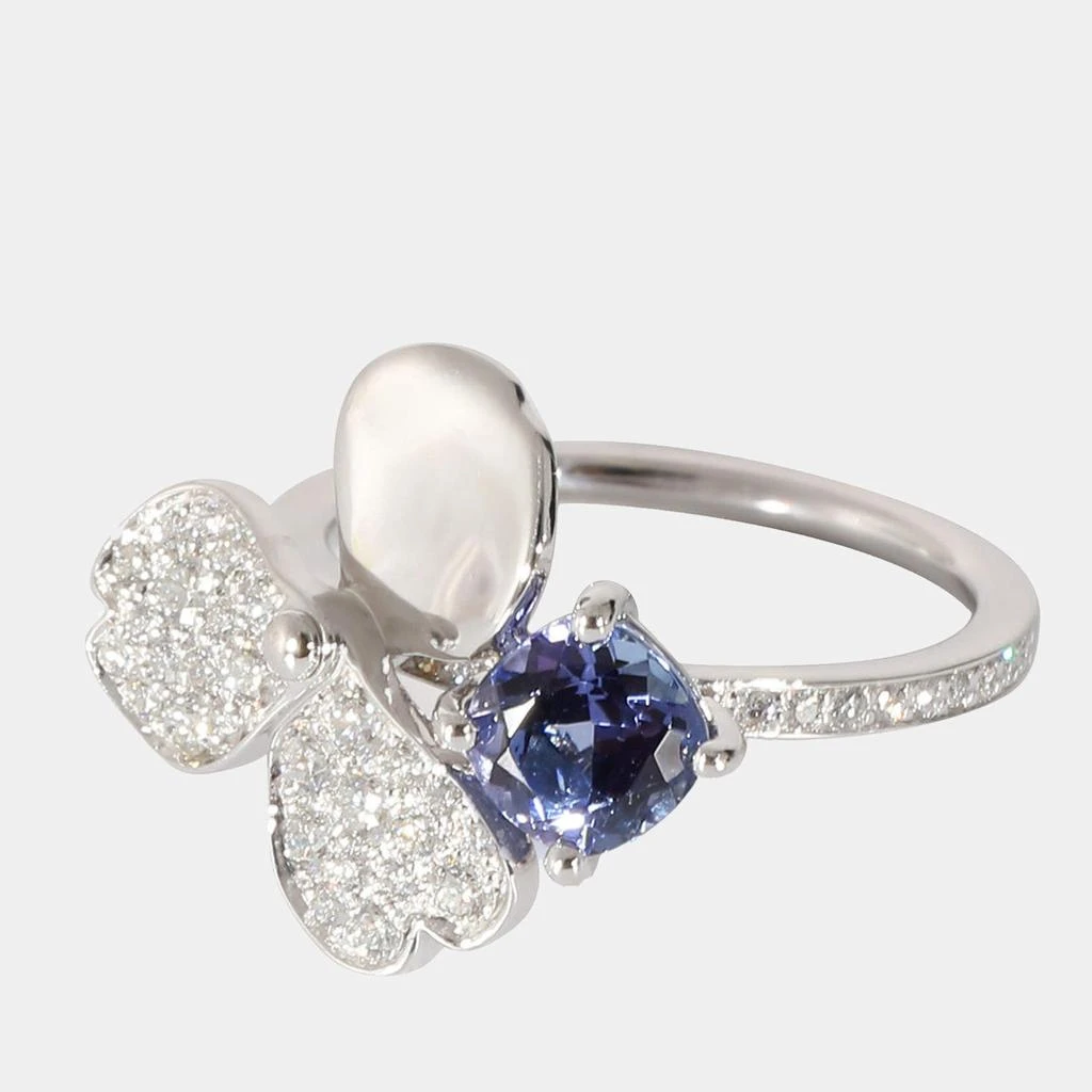 商品[二手商品] Tiffany & Co.|Tiffany & Co. Paper Flowers Tanzanite Fashion Ring in  Platinum 0.3 CTW Ring US 4,价格¥23506,第3张图片详细描述