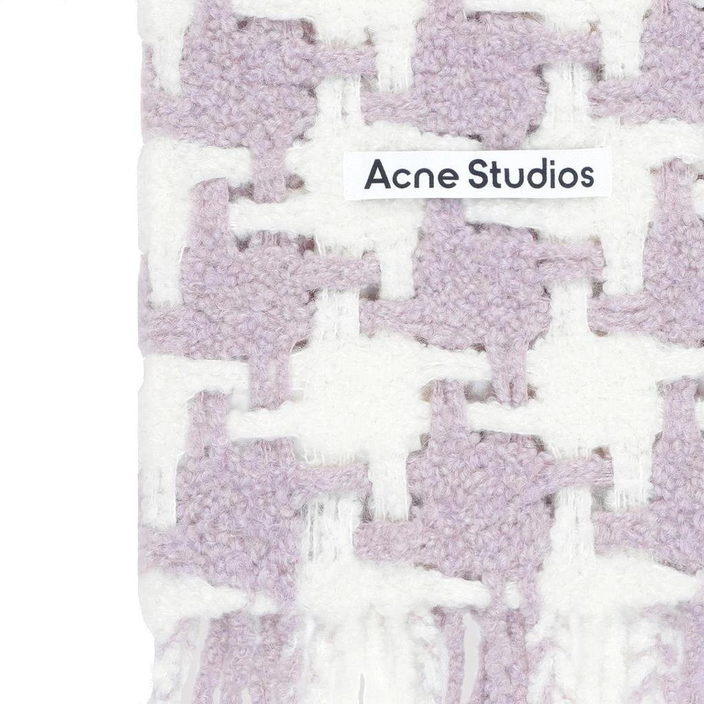 商品Acne Studios|Acne Studios Houndstooth Fringed Scarf,价格¥1889,第2张图片详细描述
