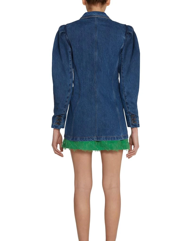 商品Amotea|Baby Mini Skirt In Green Fil Coupe,价格¥859,第4张图片详细描述