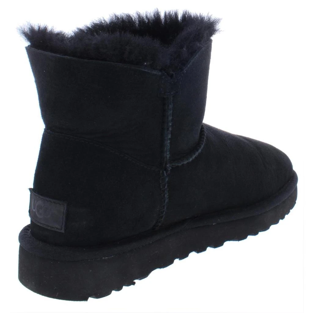 商品UGG|UGG Mini Bailey Button II Women's Sheepskin and Wool Winter Ankle Boots,价格¥999,第3张图片详细描述