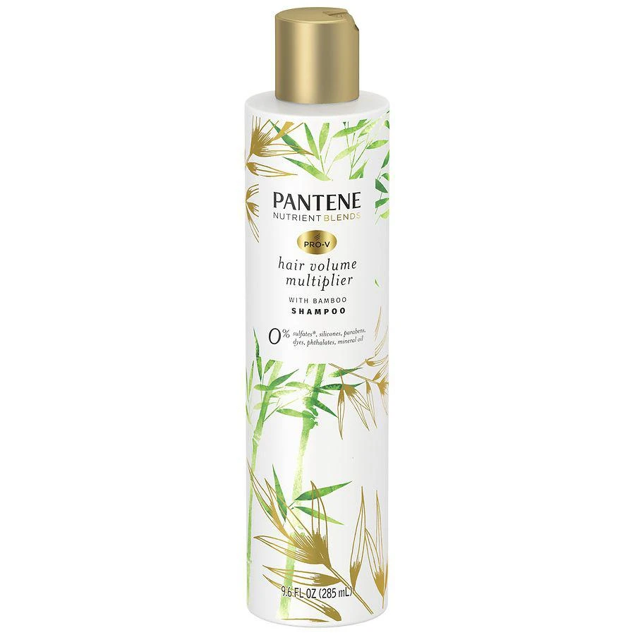 商品Pantene Nutrient Blends|Hair Volume Multiplier Shampoo with Bamboo,价格¥73,第1张图片