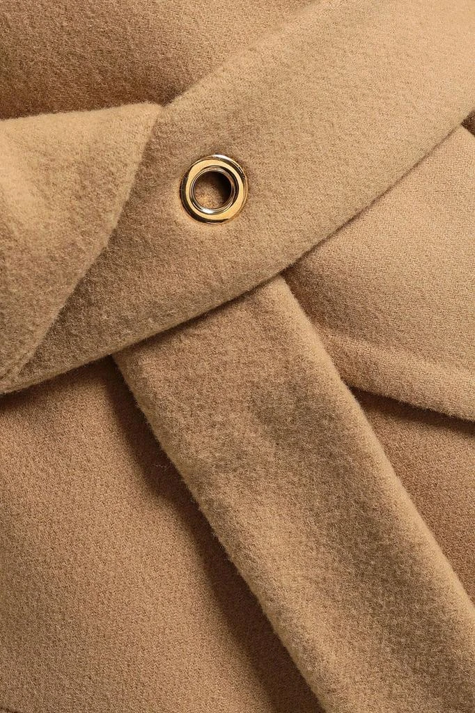 商品Chloé|Belted wool-blend felt coat,价格¥6602,第4张图片详细描述