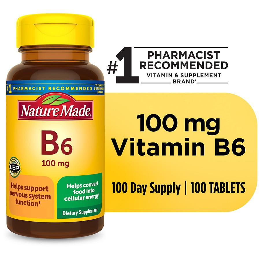 Vitamin B6 100 mg Tablets商品第6张图片规格展示