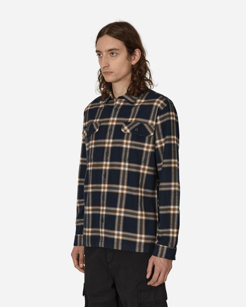 Organic Cotton Midweight Fjord Flannel Shirt Blue / Yellow商品第2张图片规格展示