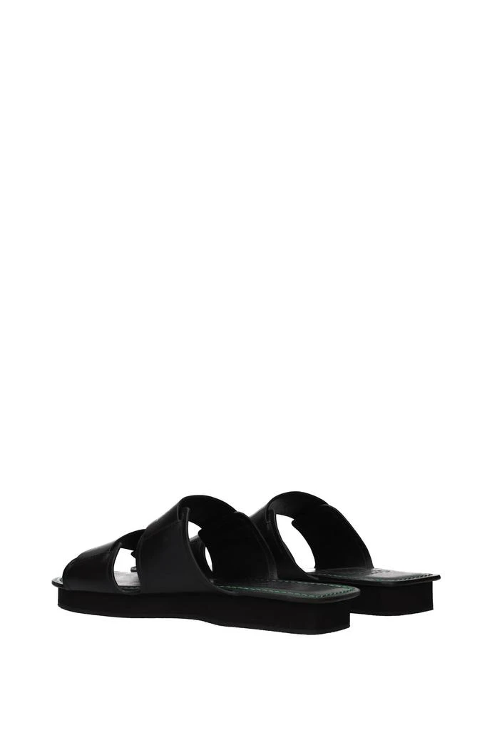 商品Loewe|Slippers and clogs Leather Black,价格¥1678,第4张图片详细描述