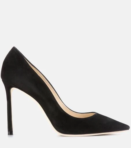 商品Jimmy Choo|Romy 100 suede pumps,价格¥5515,第5张图片详细描述