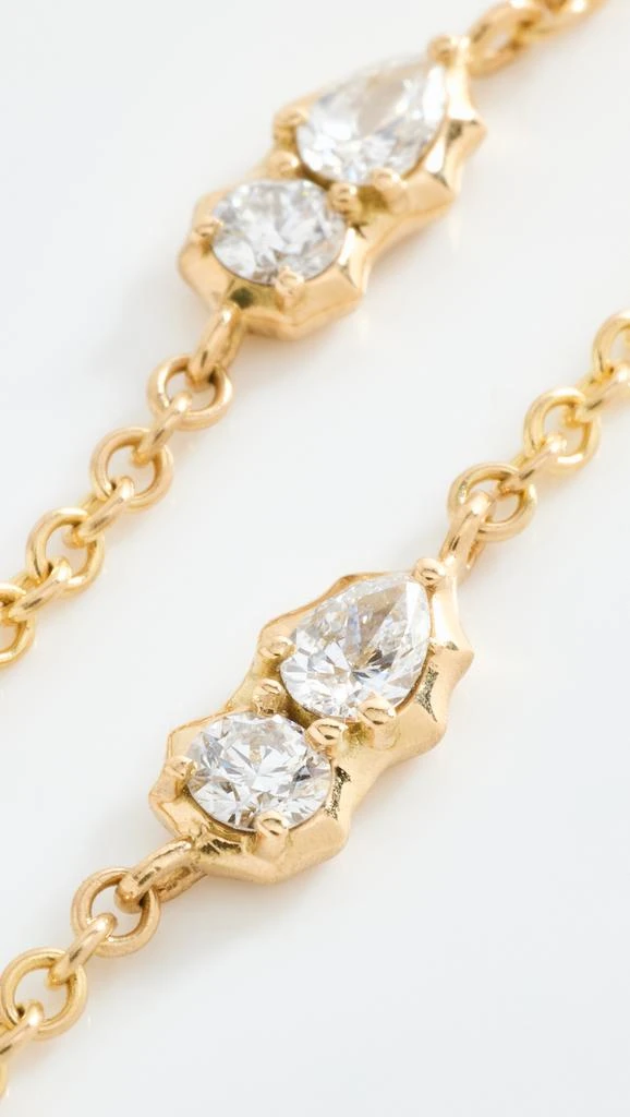 商品Jade Trau|Jade Trau 18k Posey Station Necklace,价格¥30110,第4张图片详细描述