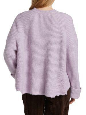 商品3.1 Phillip Lim|Lofty Scalloped Trim Sweater,价格¥1266,第4张图片详细描述