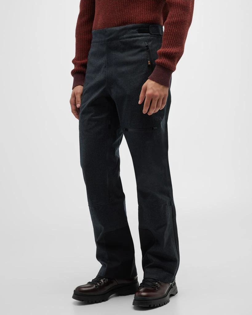 商品Zegna|Men's Techmerino™ 3-Layer Ski Trousers w/ Suspenders,价格¥6309,第3张图片详细描述