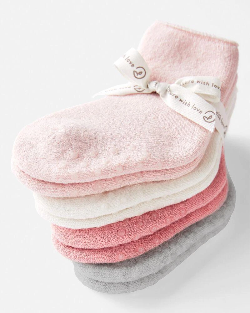 商品littleplanet|4-Pack No-Slip Ankle Socks,价格¥74,第1张图片